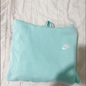 Light blue Nike hoodie